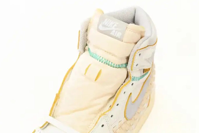 Rep Husky SP High Bephie's 1 OG Union Woven Supply Jordan Beauty FD2565-100 Sail Retro 0505